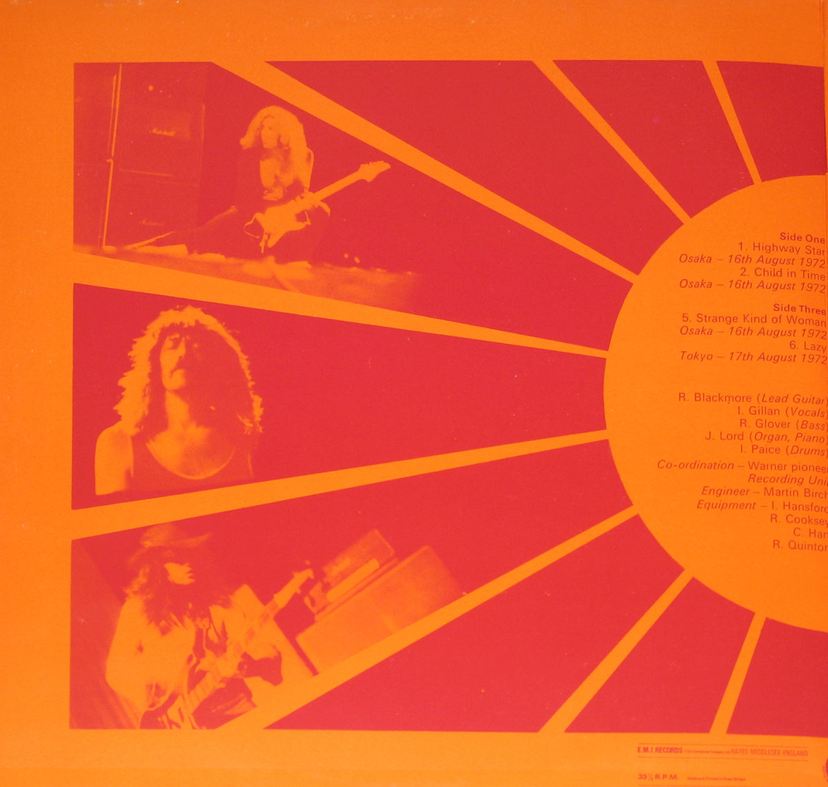 High Resolution # Photo DEEP PURPLE Made in Japan Gt Britain 